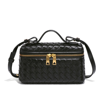 Damen Mini Handtasche Leder Umhängegurt