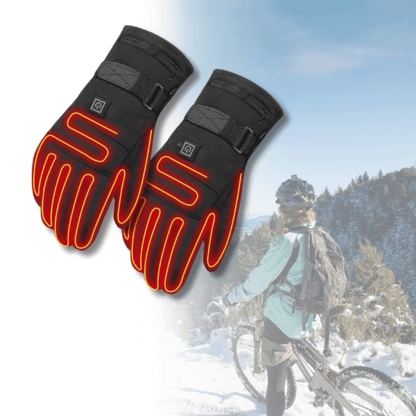 Beheizbare Handschuhe Winter HeatKraft Wärme