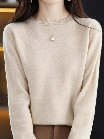 Damen Klassische Wollpullover