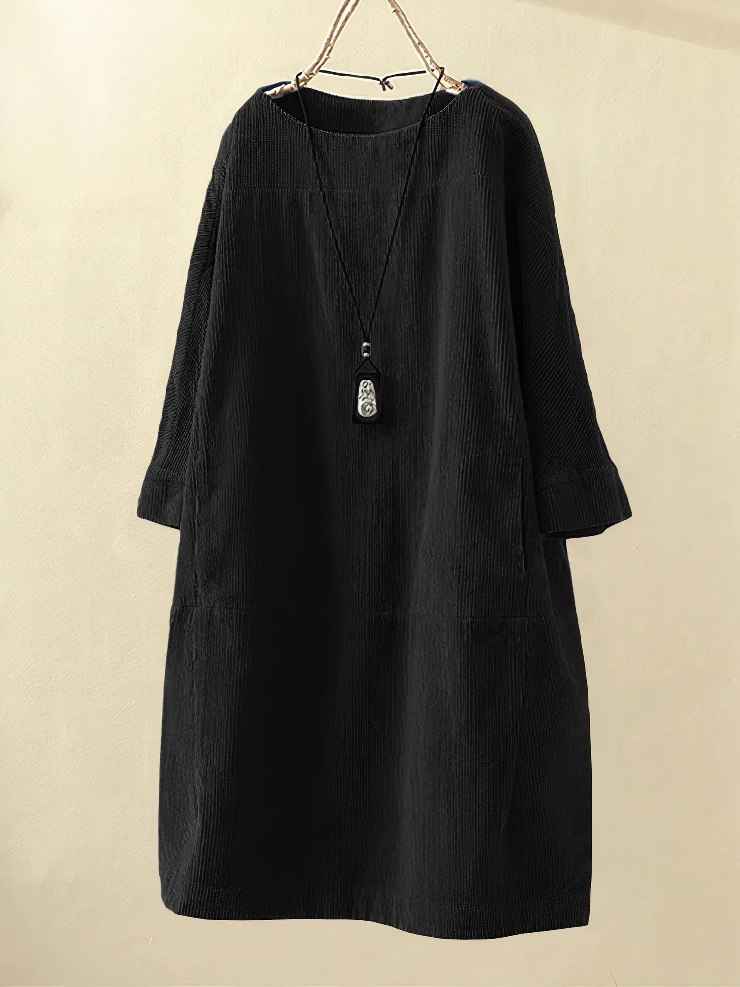 Corduroy Damen Tunika Kleid - Norvielle