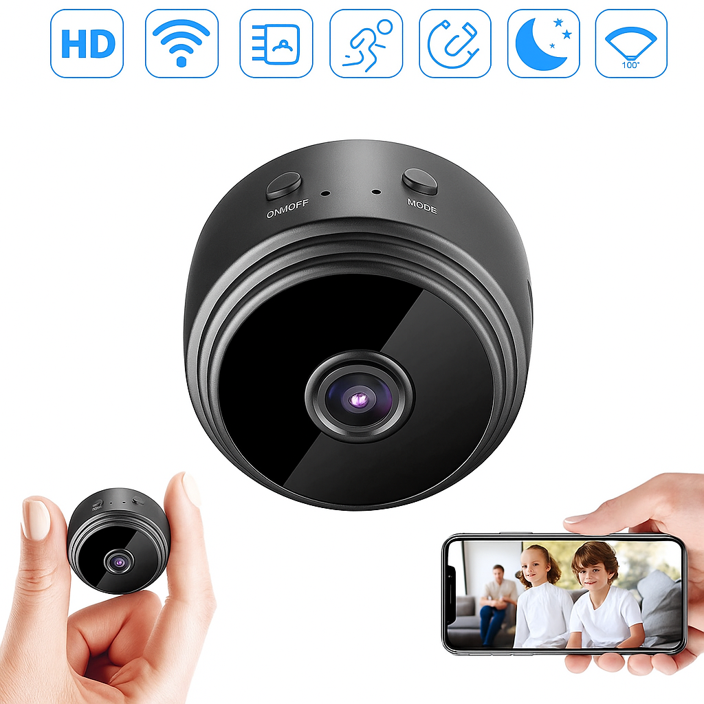 Wlan Überwachungskamera Mini Nachtsicht