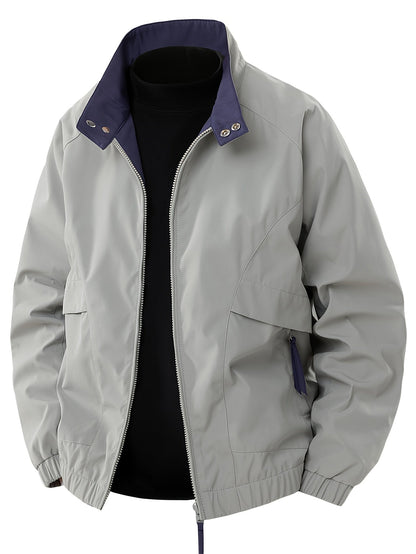Lässige Leichte Windbreaker-Jacke Herren Leicht