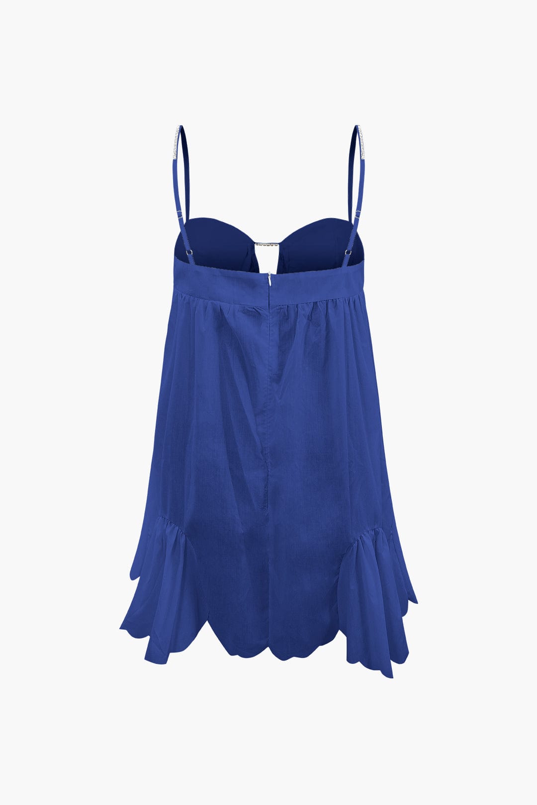 Damen Mini-Kleid Kristall-Träger Feminin