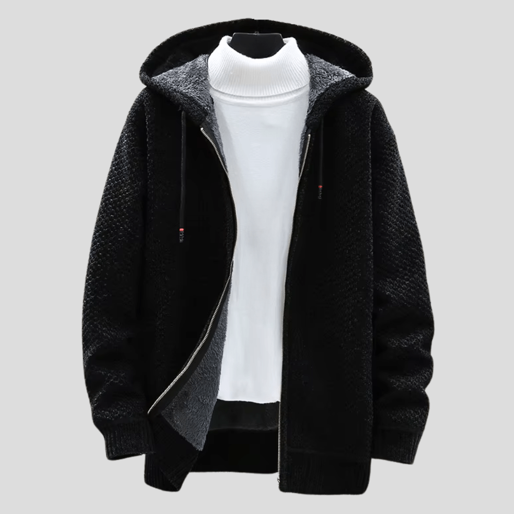 Flynn Damen Strickhoodie