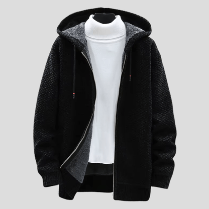 Flynn Damen Strickhoodie