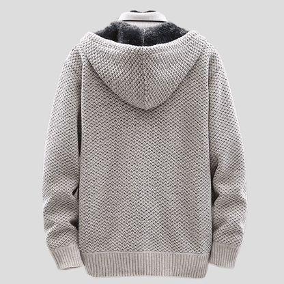 Flynn Damen Strickhoodie