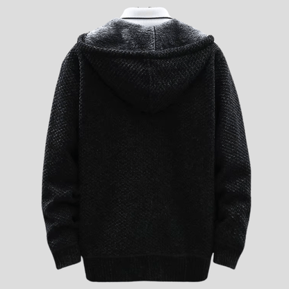 Flynn Damen Strickhoodie