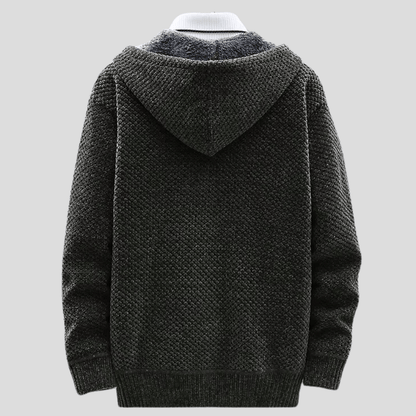 Flynn Damen Strickhoodie