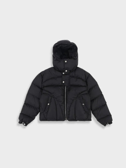 Herren Parka Pufferjacke Mit Kapuze