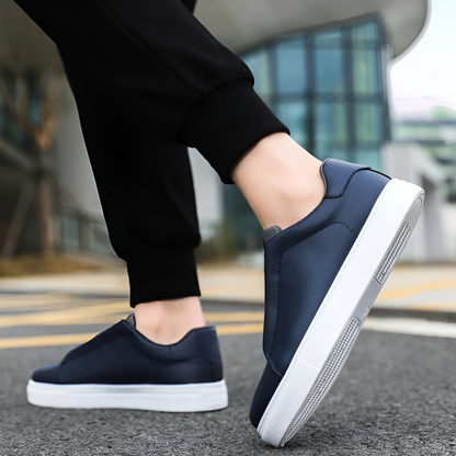 Alexander Herren Sneaker Leder Weiß