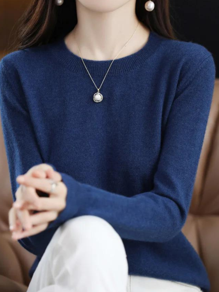 Damen Klassische Wollpullover