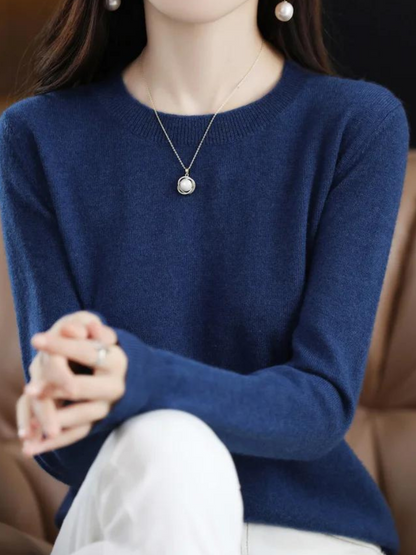 Damen Klassische Wollpullover