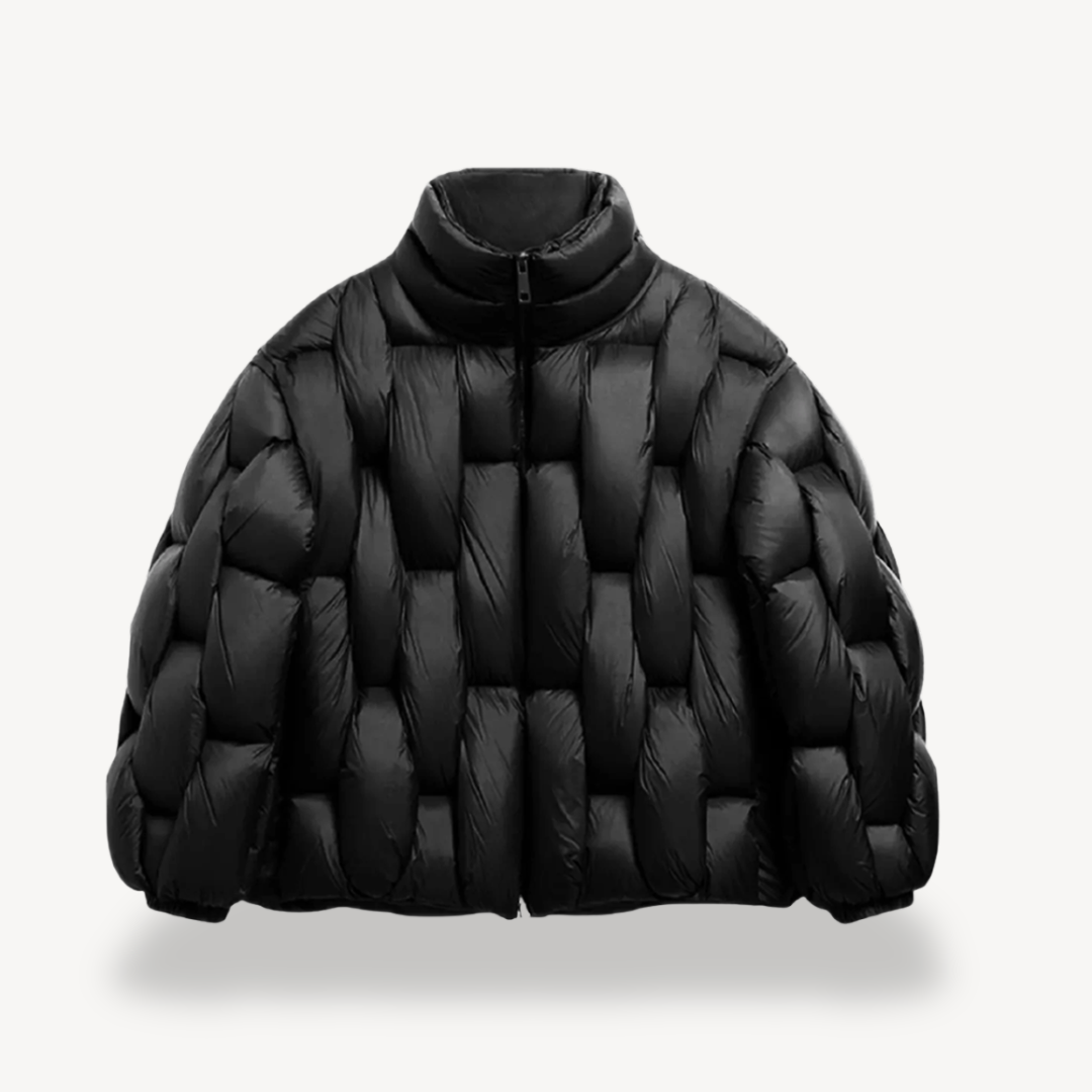 Geplüschte Pufferjacke Unisex Synthetic Füllung