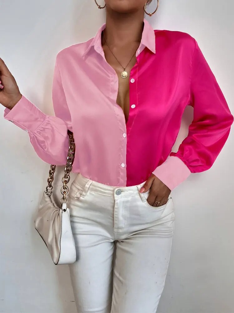 Damenhemd Vintage Stil Weiss