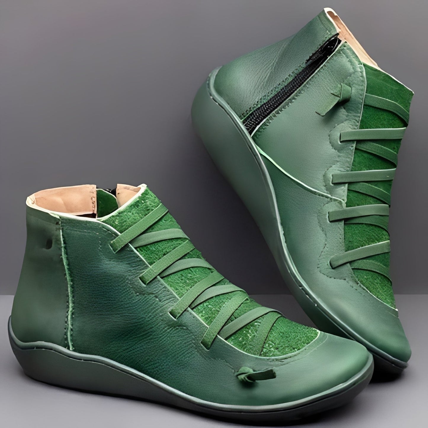 Bienna Damen Stiefeletten Leder
