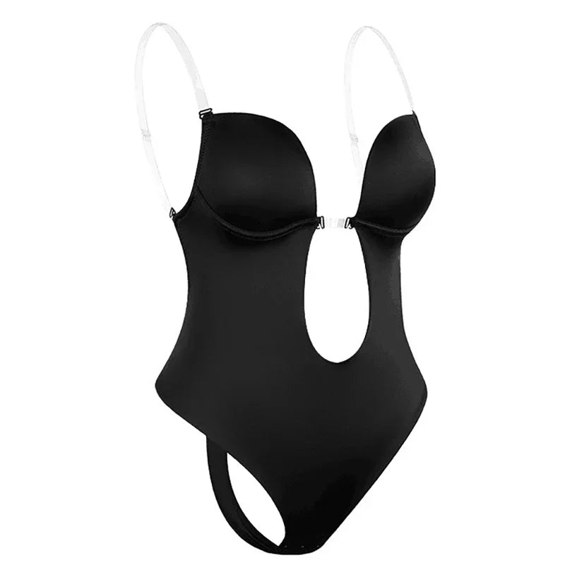 Damen Body Offener Rücken Spitze Elegant - Norvielle
