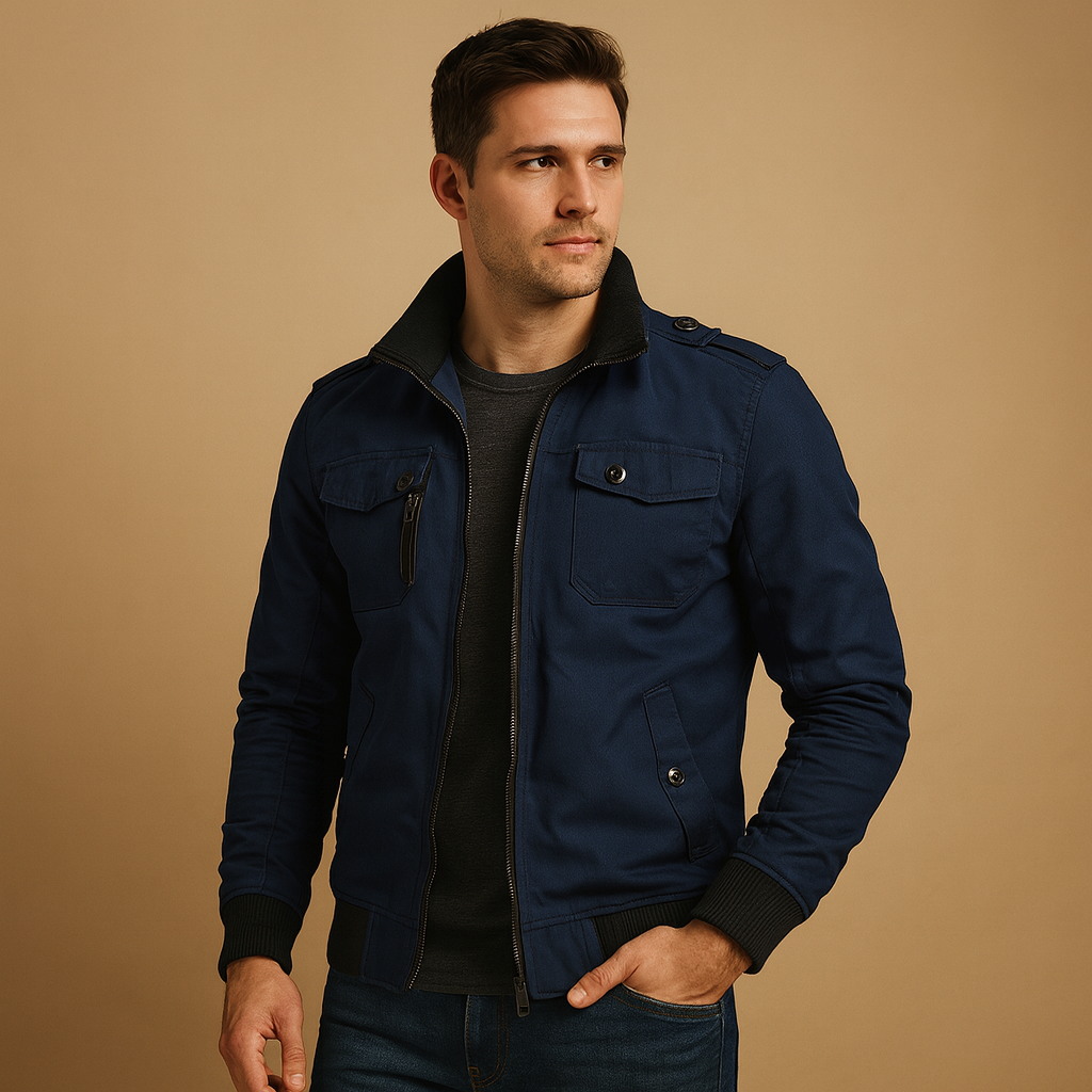 Herren Bomberjacke Robust Wasserabweisend - Norvielle