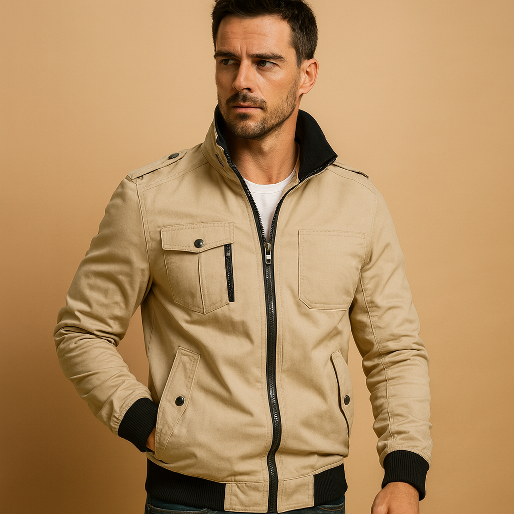 Herren Bomberjacke Robust Wasserabweisend