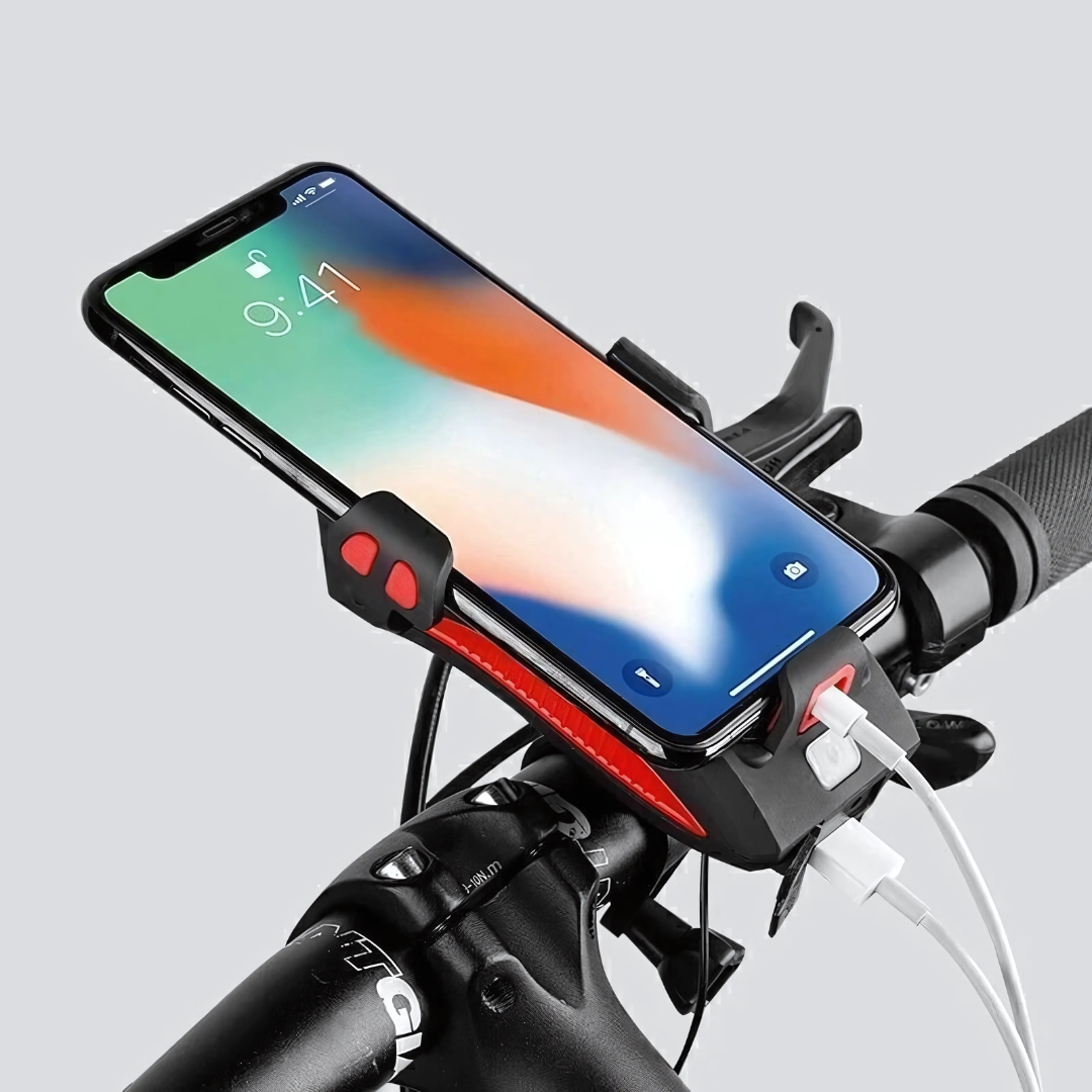 Fahrradlicht 4-in-1 mit Powerbank 1500 Lumen LED