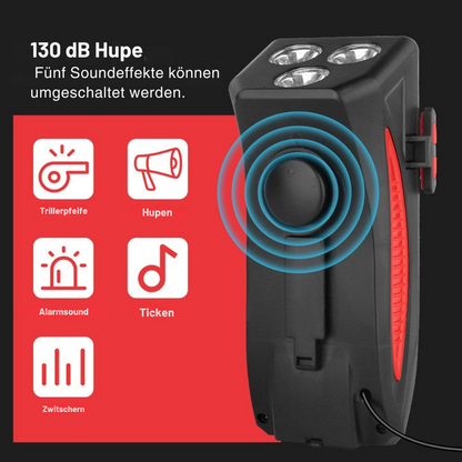 Fahrradlicht 4-in-1 mit Powerbank 1500 Lumen LED