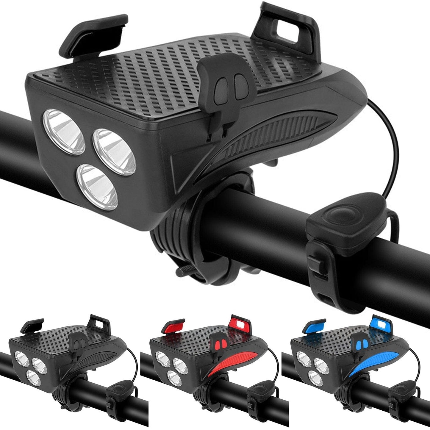 Fahrradlicht 4-in-1 mit Powerbank 1500 Lumen LED