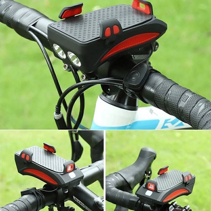 Fahrradlicht 4-in-1 mit Powerbank 1500 Lumen LED