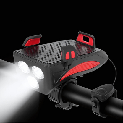 Fahrradlicht 4-in-1 mit Powerbank 1500 Lumen LED
