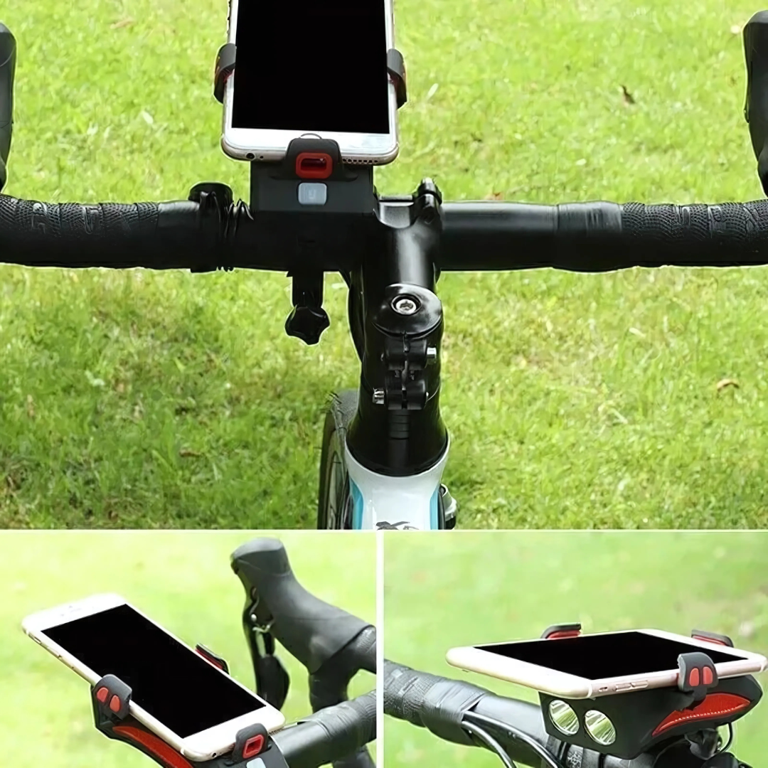 Fahrradlicht 4-in-1 mit Powerbank 1500 Lumen LED