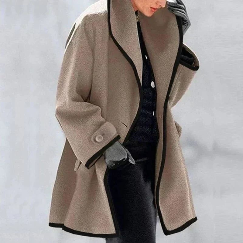 Damen Weicher Trenchcoat