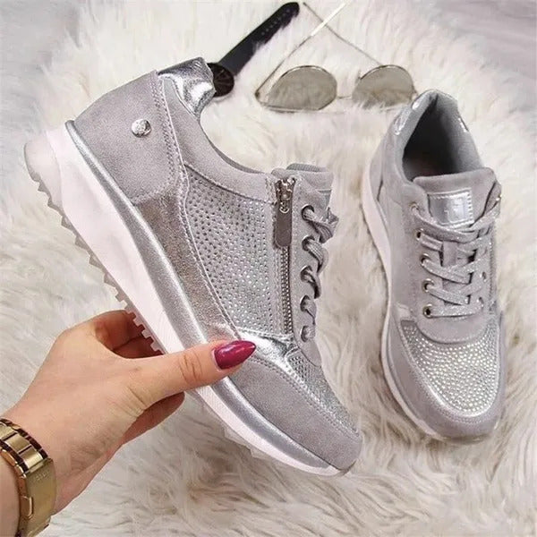 Orthopädische Sneaker Damen Reißverschluss
