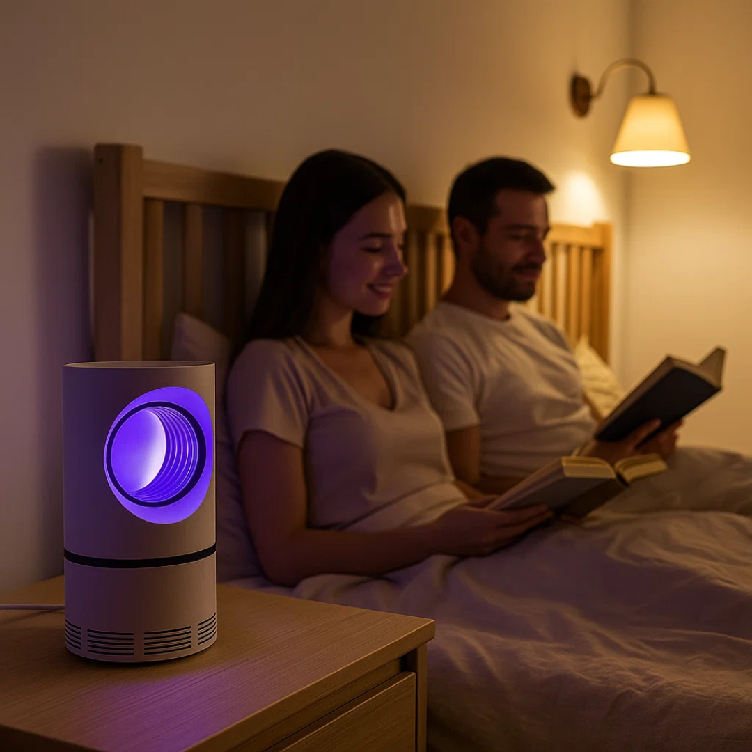 Elektrische Fliegenfalle Innen Außen UV-Lampe