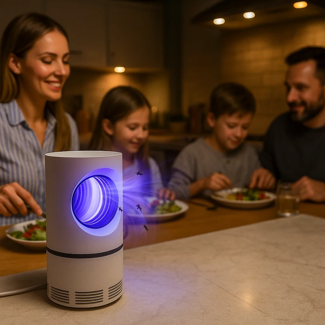 Elektrische Fliegenfalle Innen Außen UV-Lampe