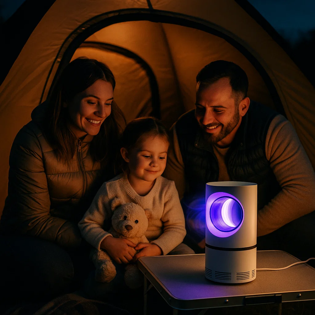 Elektrische Fliegenfalle Innen Außen UV-Lampe