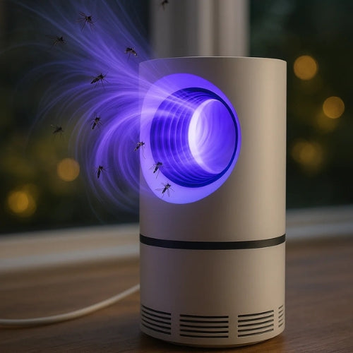 Elektrische Fliegenfalle Innen Außen UV-Lampe - Norvielle