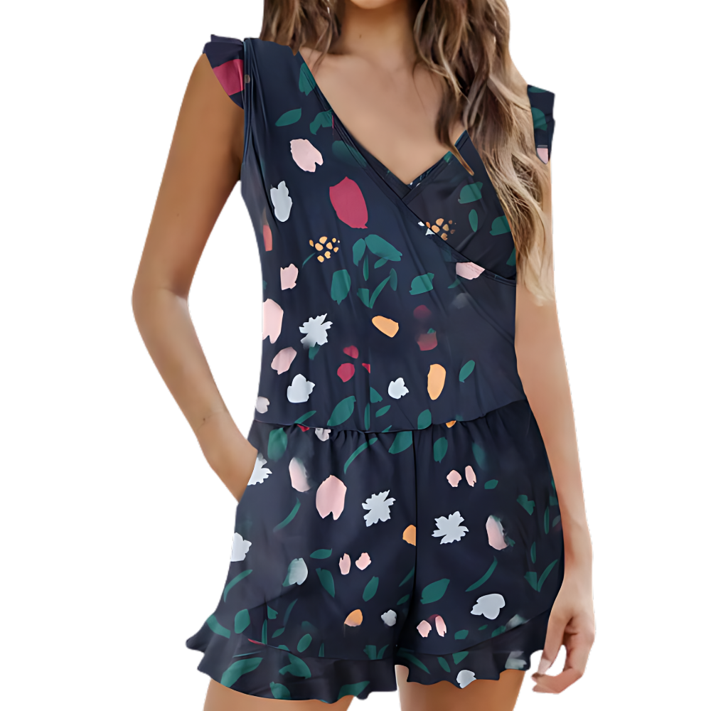 Damen Badeanzug Overall mit Einbaubh