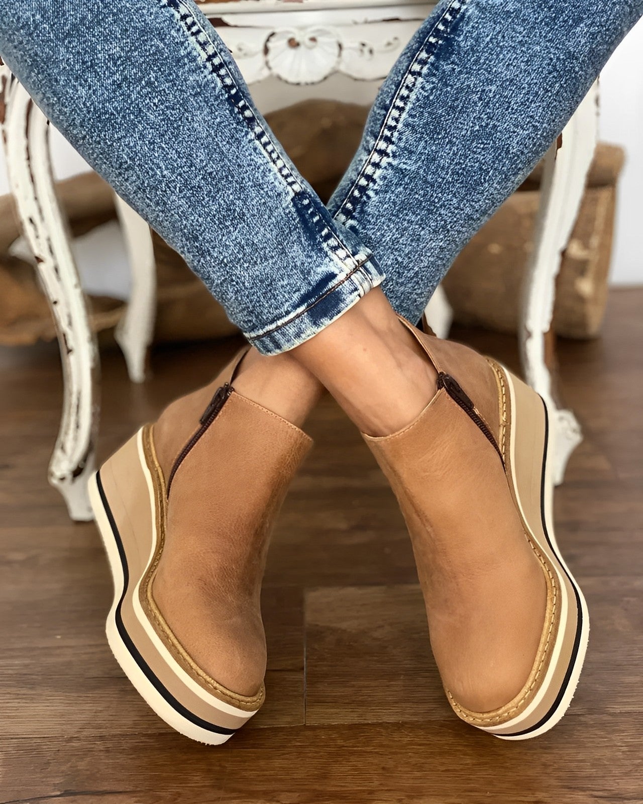 Damen Stiefel Trendlook