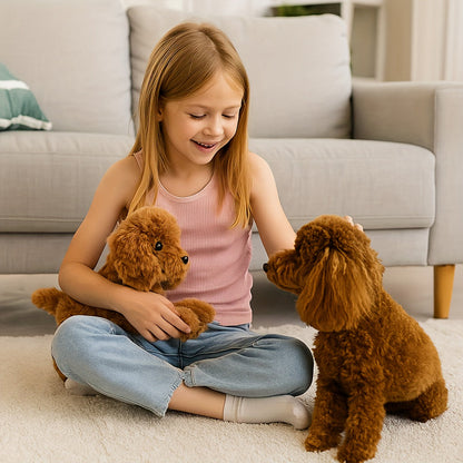 Kuscheltier Plüschhund Spielzeug Welpe Weich