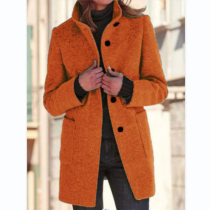 Zenny Damen Windbreaker-Jacke Elegant