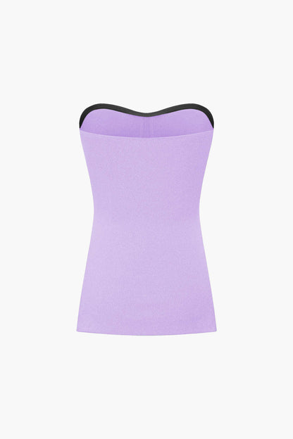 Damen Zweiteiler-Set Bustier- und Shorts Elegantes Design