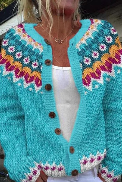 Liorra Damen Cardigan Bequem - Norvielle