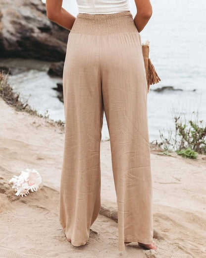 Quinley Damen Elastische Hose Leichtes Material
