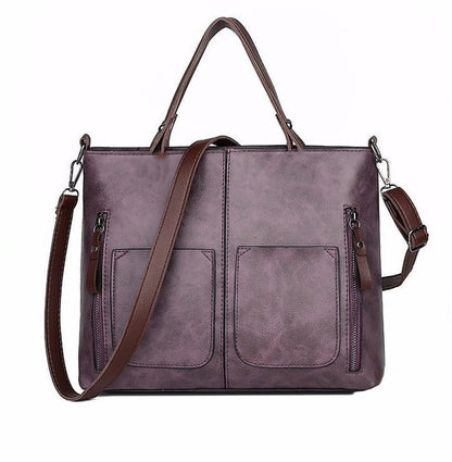 Elegante Damenhandtasche aus PU-Leder