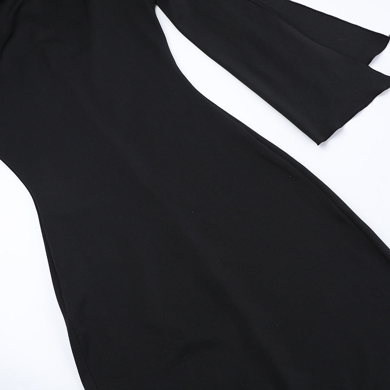 Damen Maxi Kleid Elegant Verführerisch