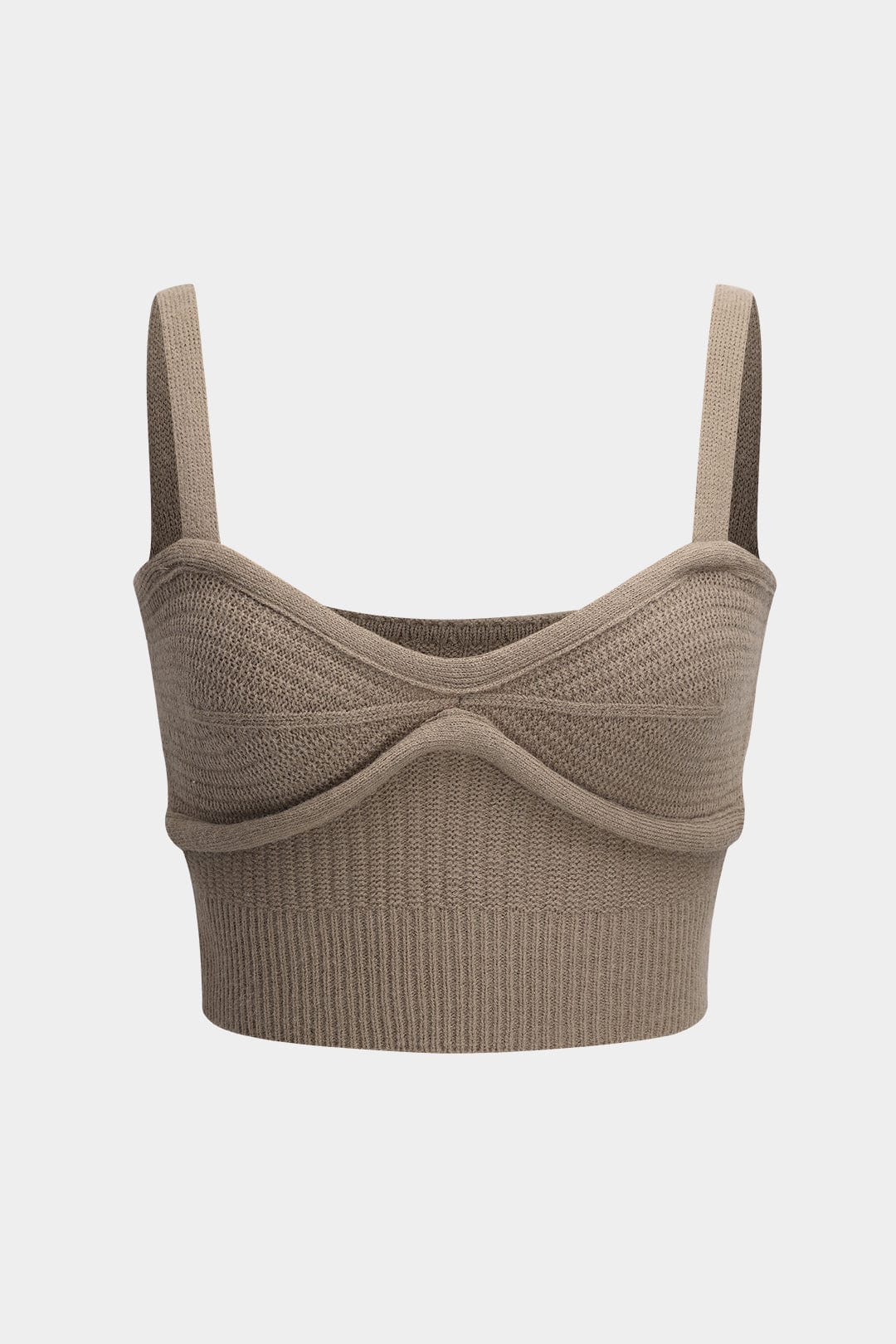 Damen Strick Dreiteiler Set Cardigan Crop Bleistiftrock