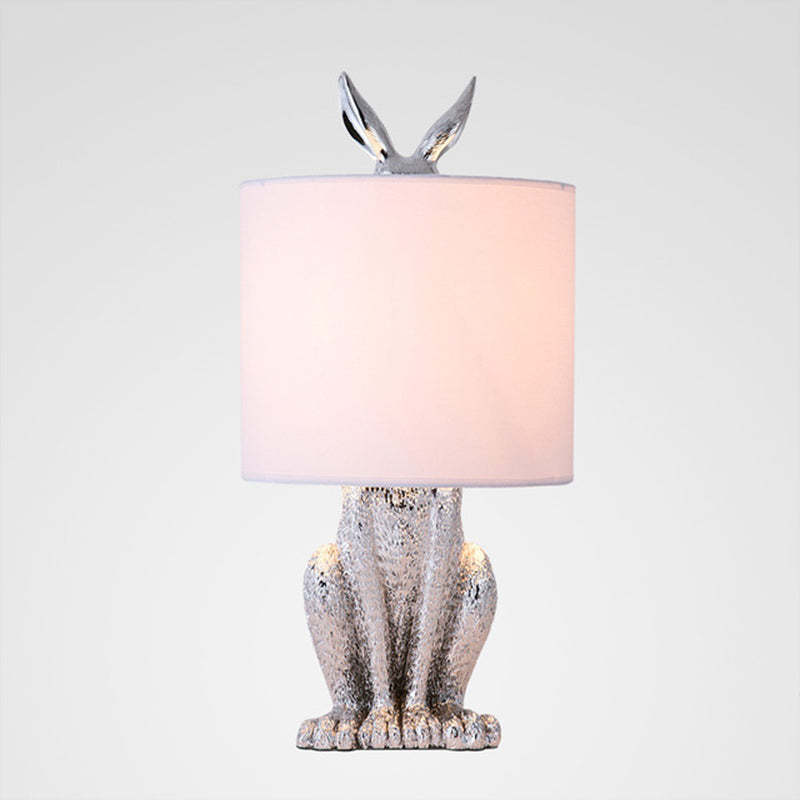 Kaninchen Tischlampe Gold Designer Leuchte