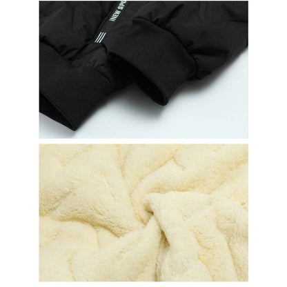 Herren Winterjacke Fleece Reißverschluss Oliviero