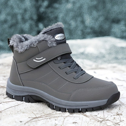 Unisex Winterstiefel Knöchelhoch Warm Gefüttert
