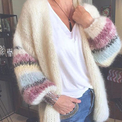 Norvielle Damen Cardigan Leicht Trendig