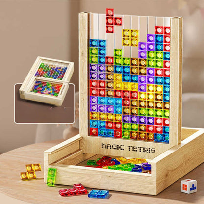 Holz-Tetris-Spiel Standardmodell