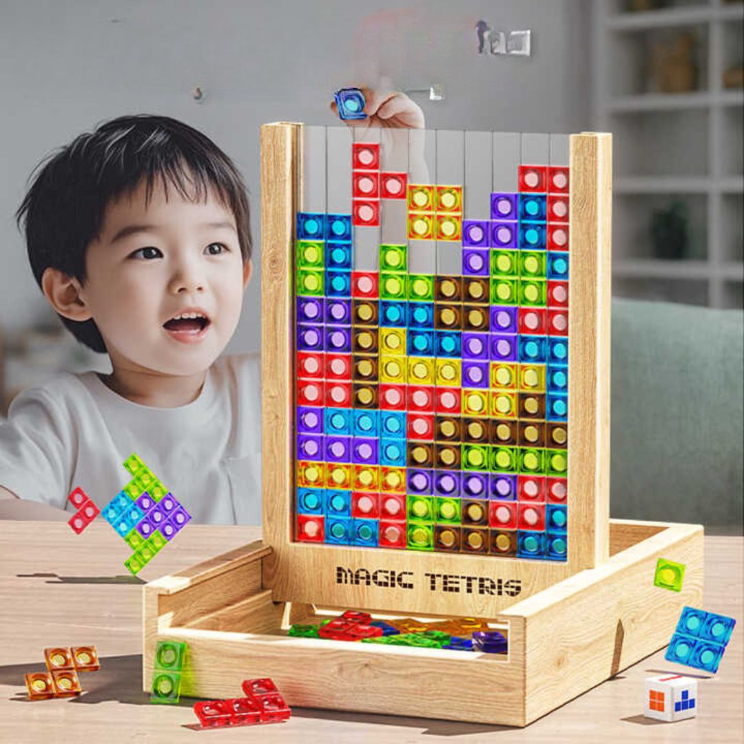 Holz-Tetris-Spiel Standardmodell - Norvielle